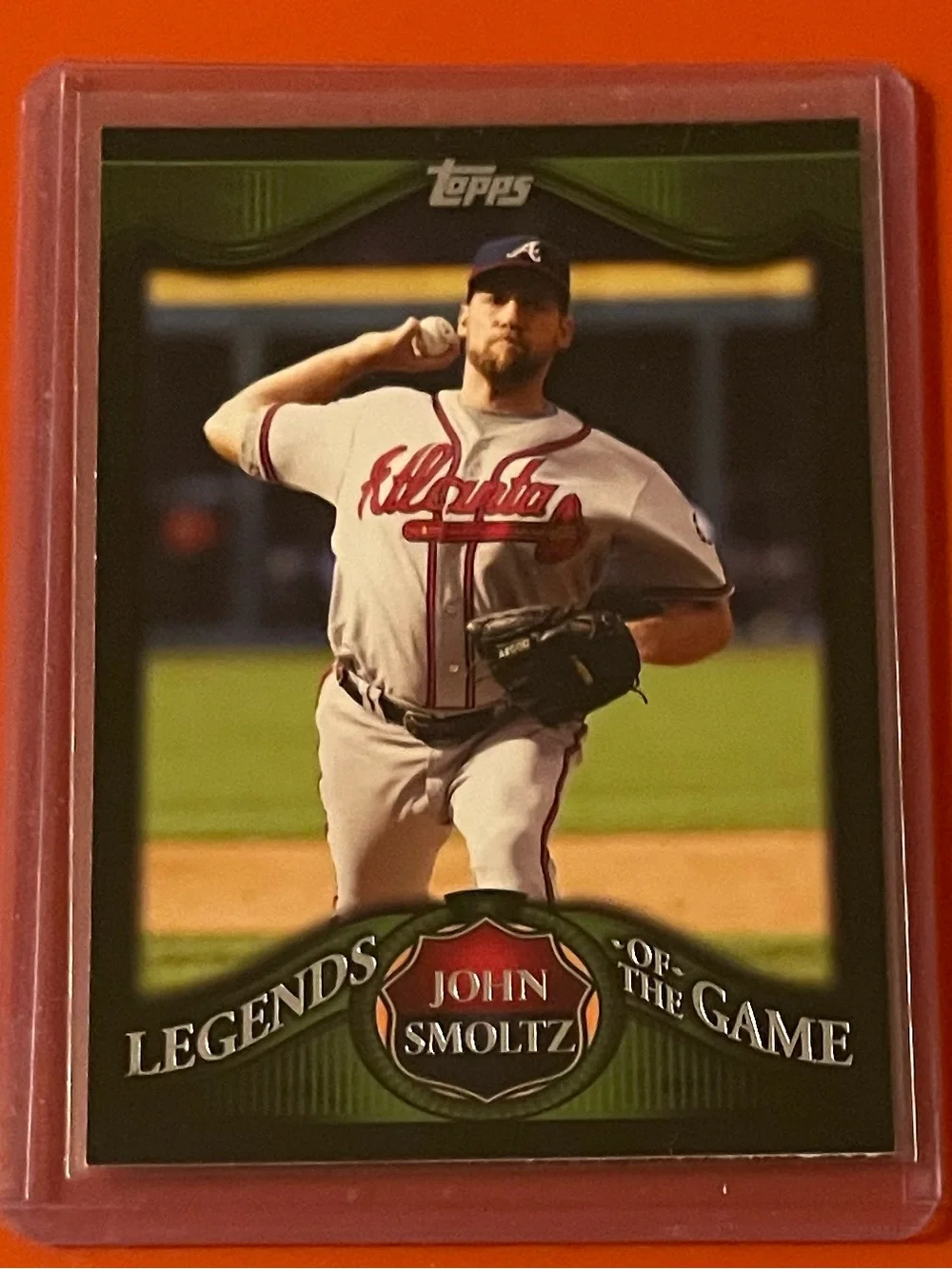 John Smoltz #LG-JS 2009 Topps [Legends of the Game] Baseball Trading Card